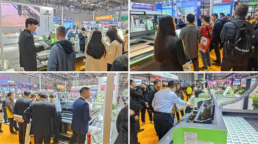 粵銘激光25周年盛典閃耀2025上海國際廣印展，上海激光管技術(shù)引爆全場